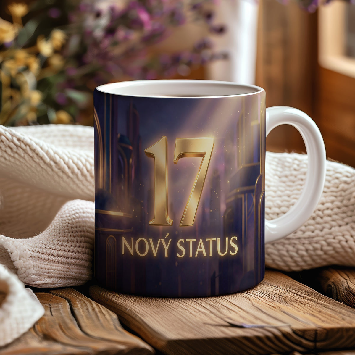 Narozeninový hrnek 17 let – NOVÝ STATUS