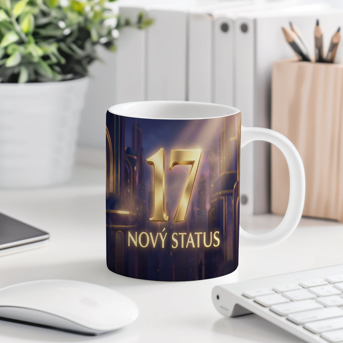 Narozeninový hrnek 17 let – NOVÝ STATUS