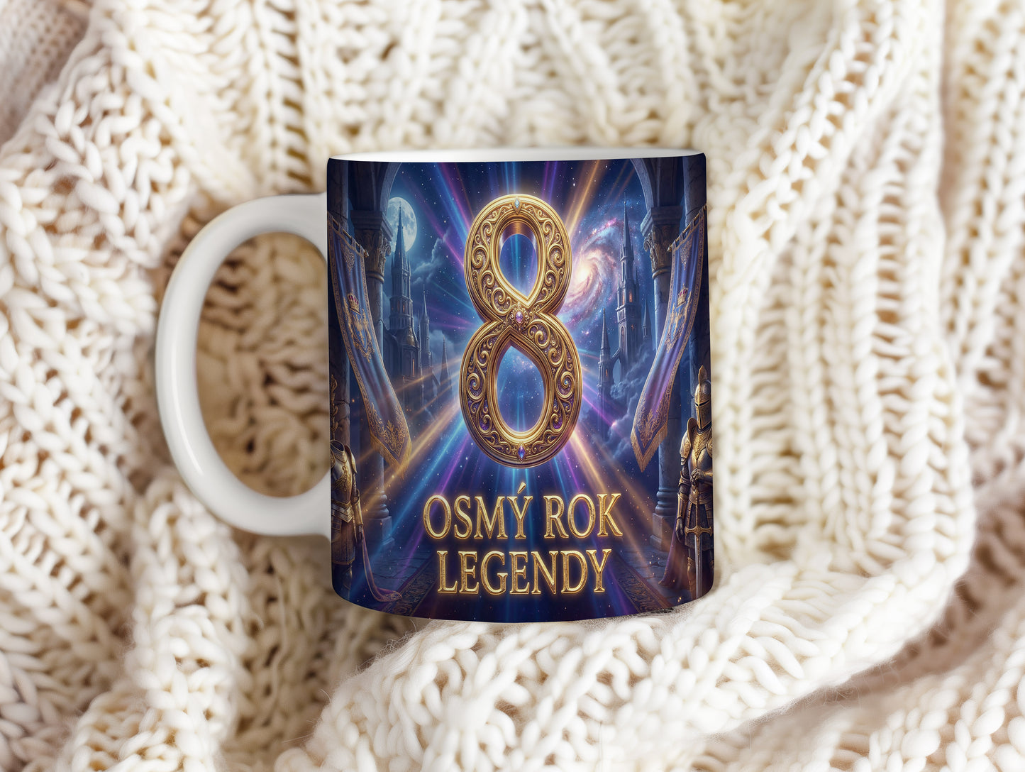 Narozeninový hrnek 8 let – OSMÝ ROK LEGENDY