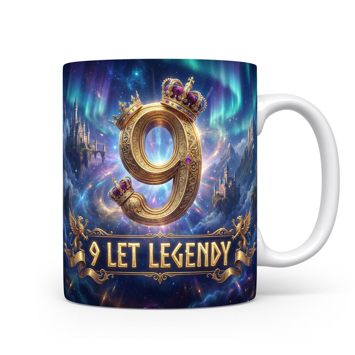 Hrnček s nápisem 9 LET LEGENDY