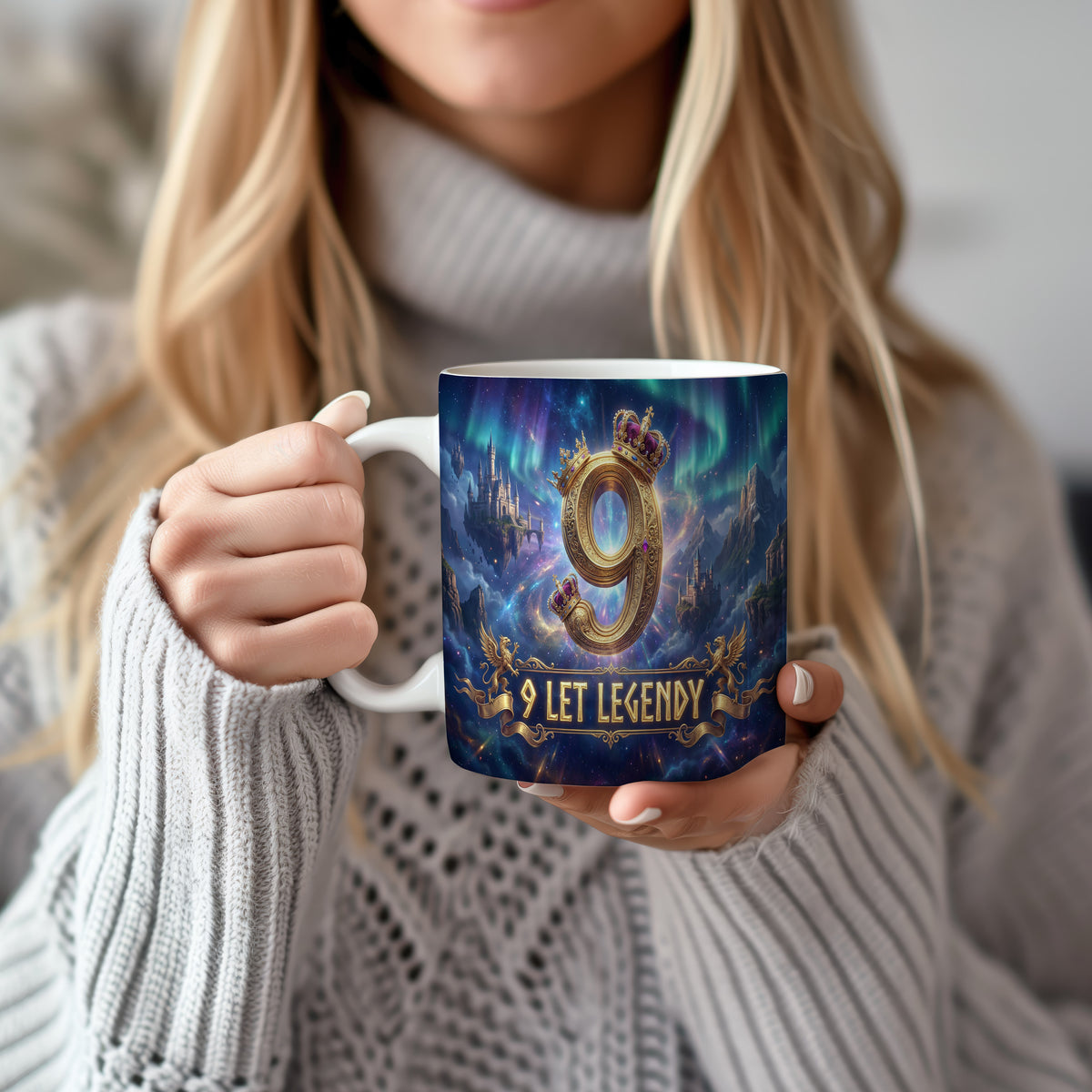 Narozeninový hrnek 9 let – 9 LET LEGENDY