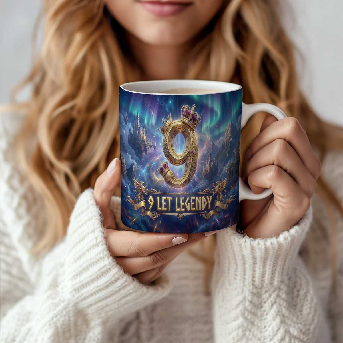 Narozeninový hrnek 9 let – 9 LET LEGENDY