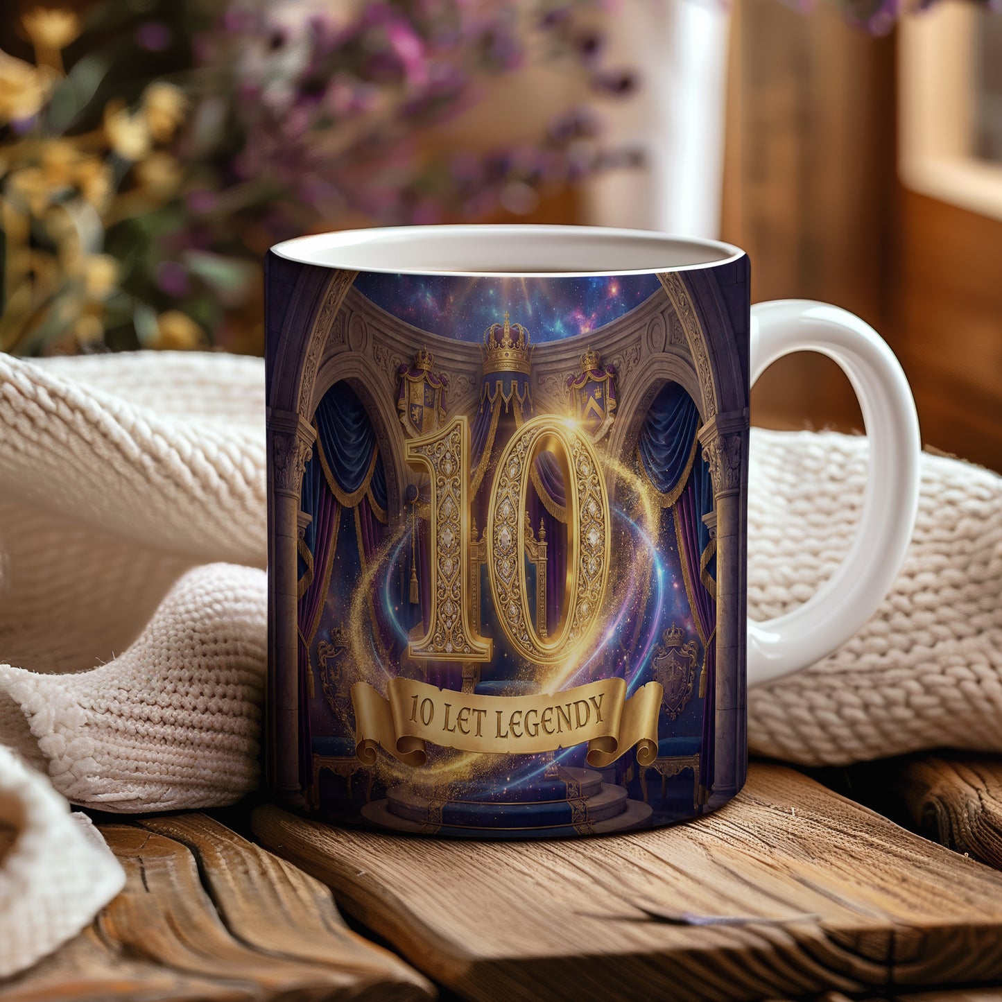 Narozeninový hrnek 10 let – 10 LET LEGENDY