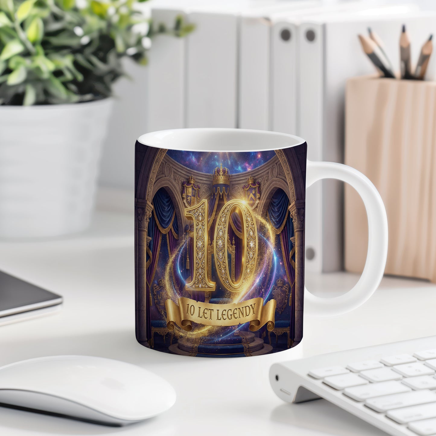Narozeninový hrnek 10 let – 10 LET LEGENDY