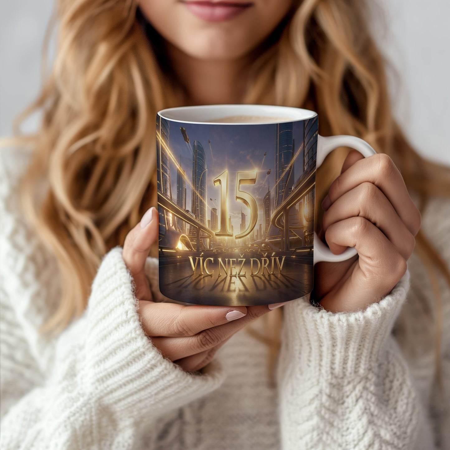 Narozeninový hrnek 15 let – VÍC NEŽ DŘÍV