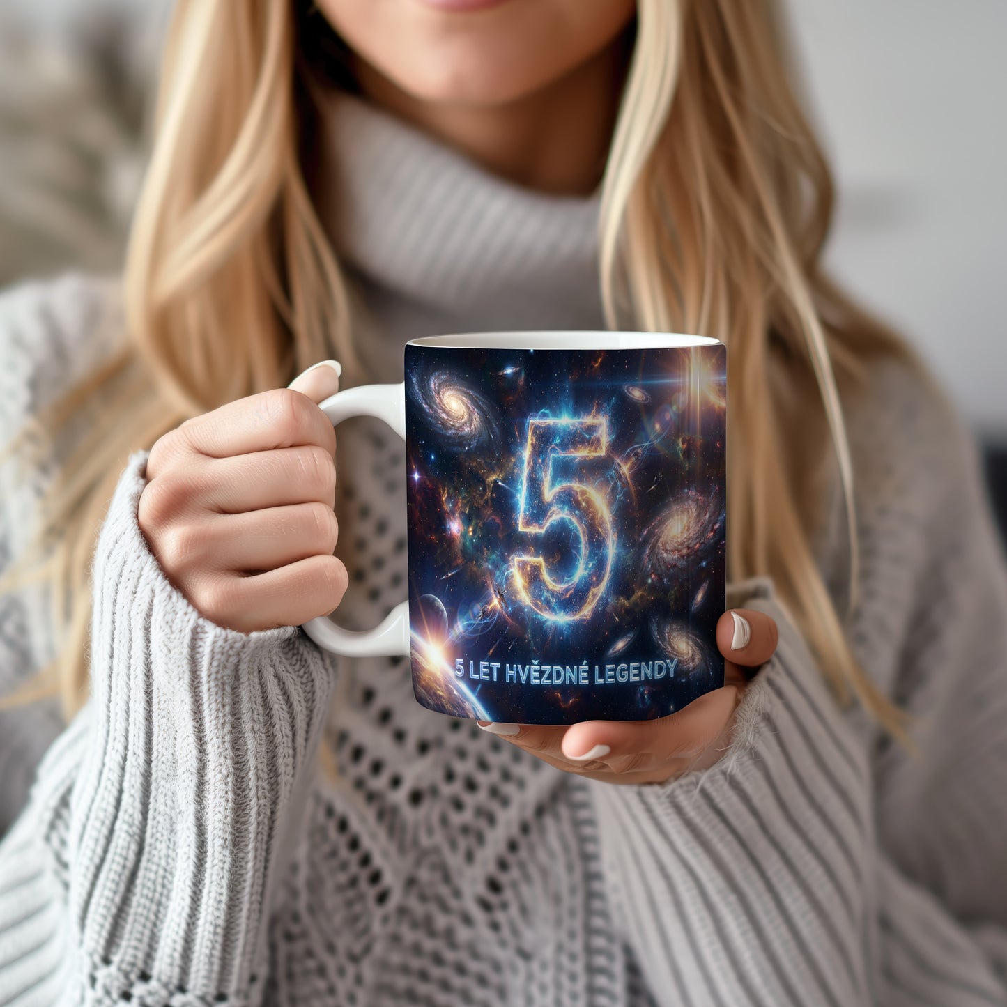 Narozeninový hrnek 5 let – 5 LET HVĚZDNÉ LEGENDY