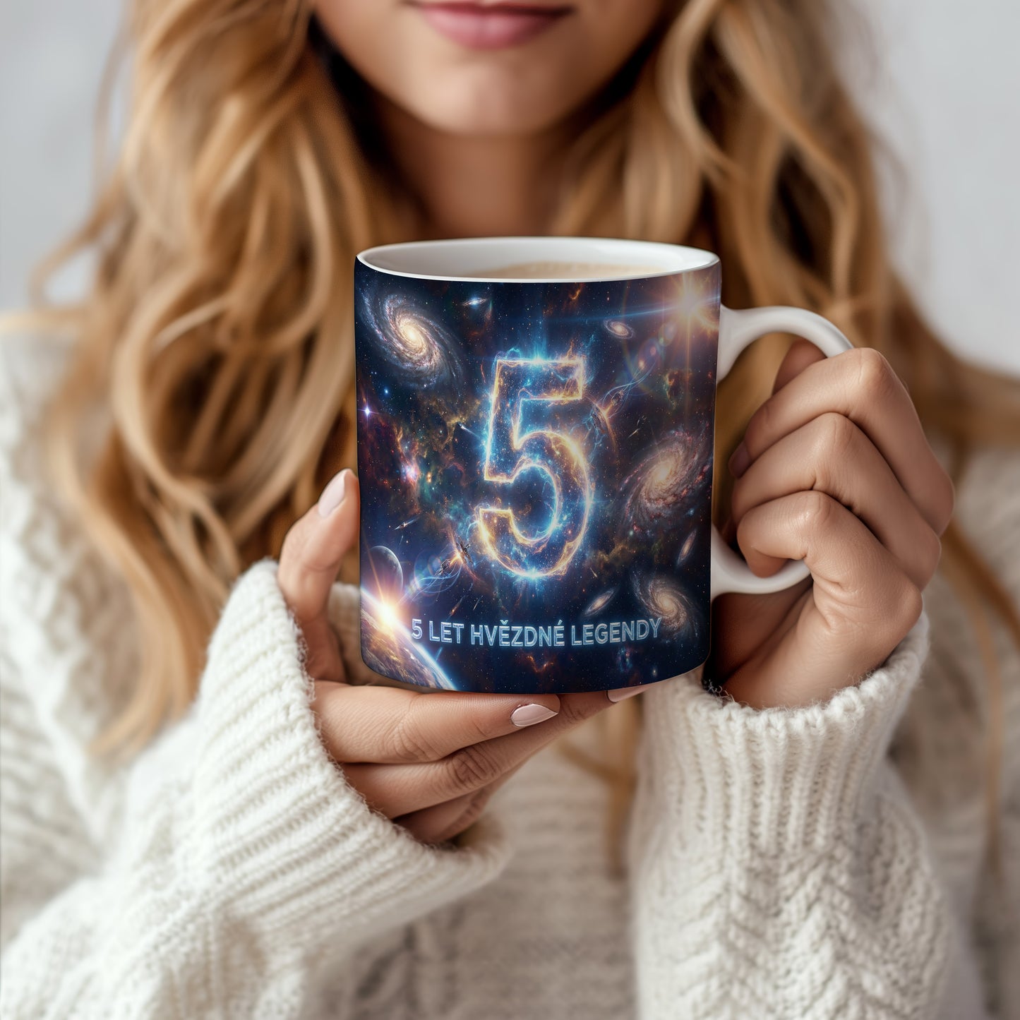 Narozeninový hrnek 5 let – 5 LET HVĚZDNÉ LEGENDY