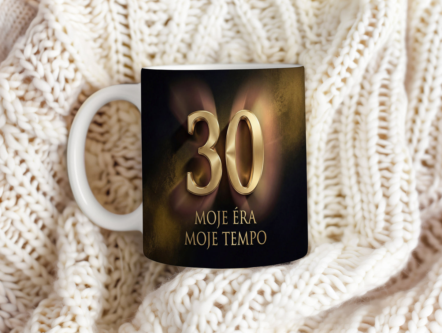 Narozeninový hrnek 30 let – MOJE ÉRA MOJE TEMPO