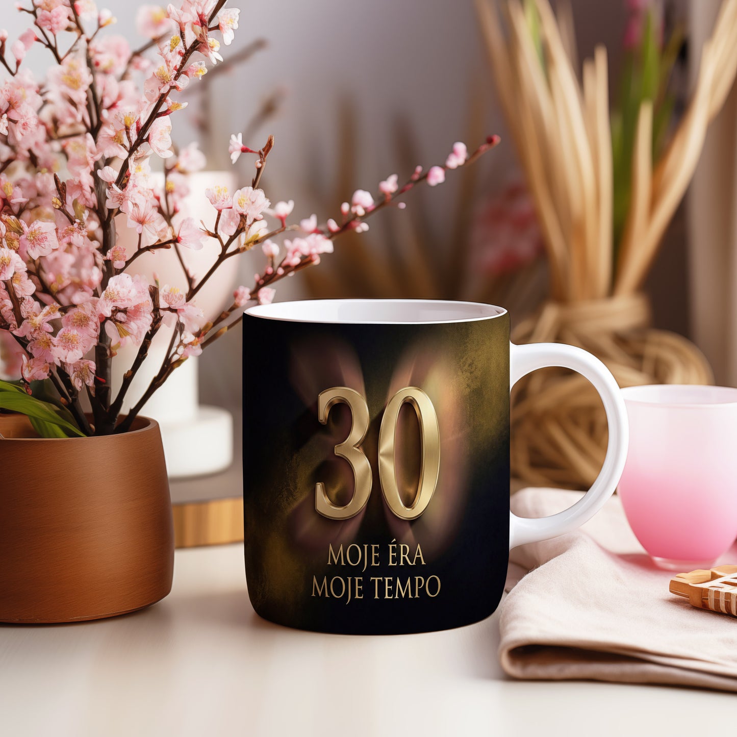Narozeninový hrnek 30 let – MOJE ÉRA MOJE TEMPO