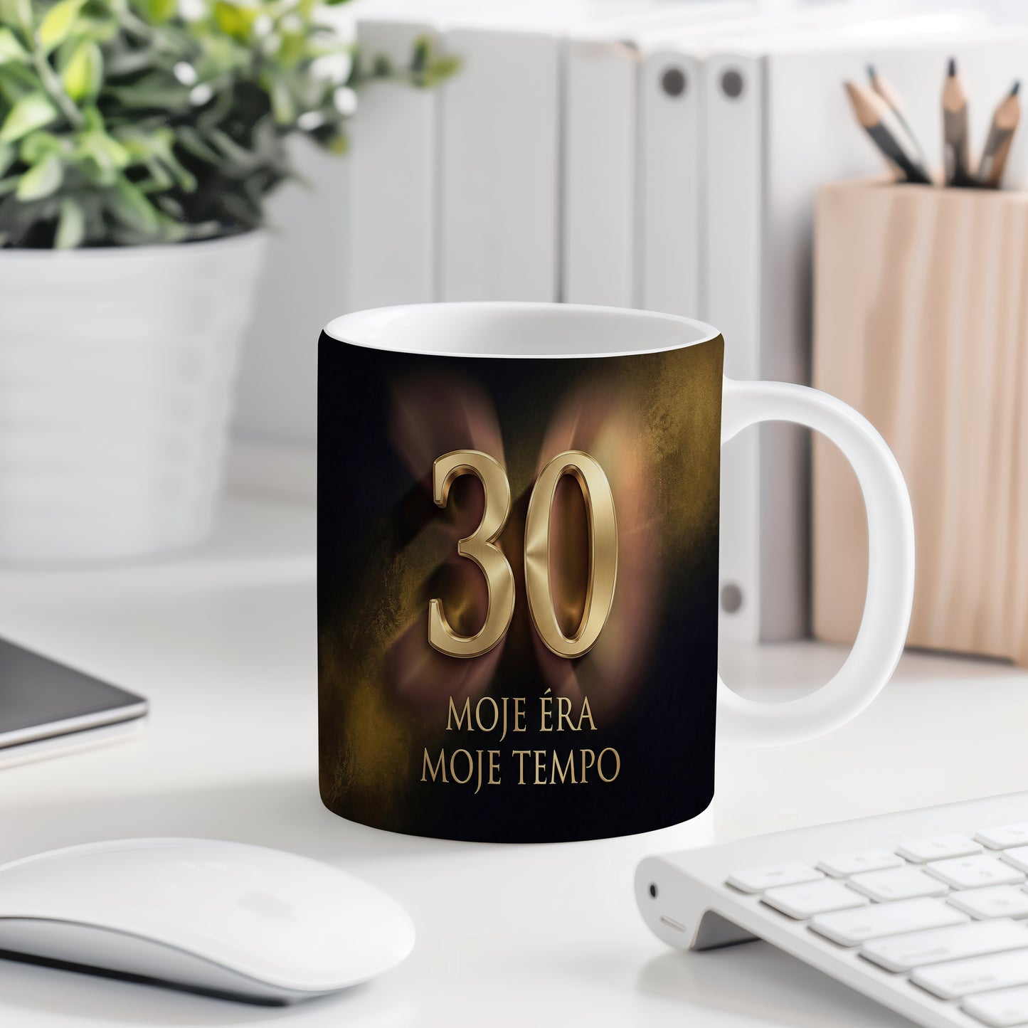 Narozeninový hrnek 30 let – MOJE ÉRA MOJE TEMPO