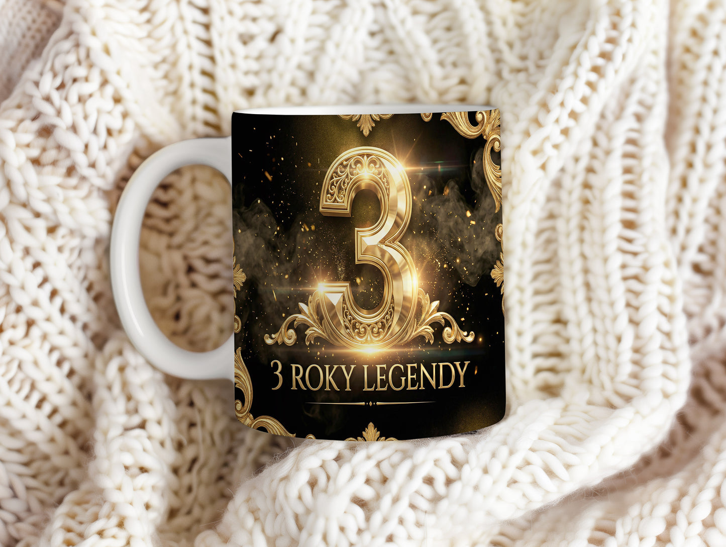 Narozeninový hrnek 3 roky – 3 ROKY LEGENDY
