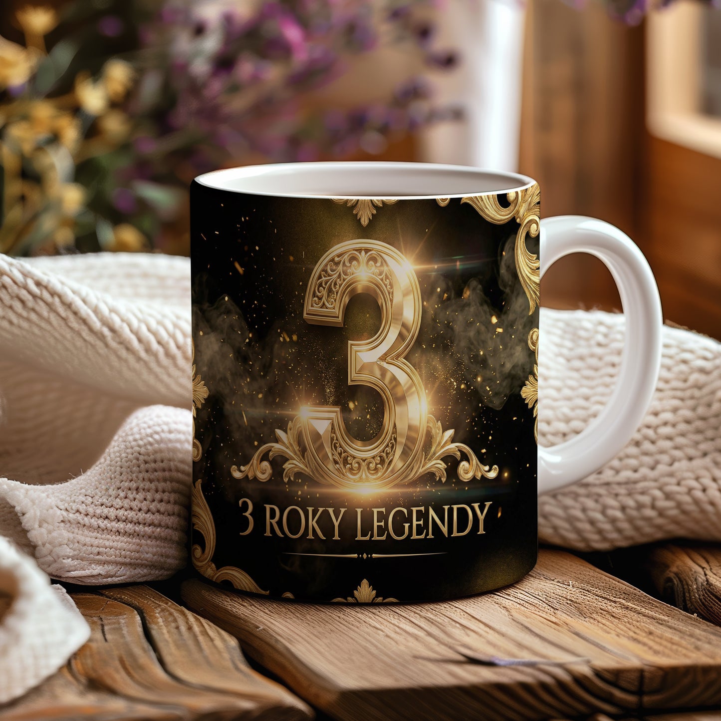 Narozeninový hrnek 3 roky – 3 ROKY LEGENDY