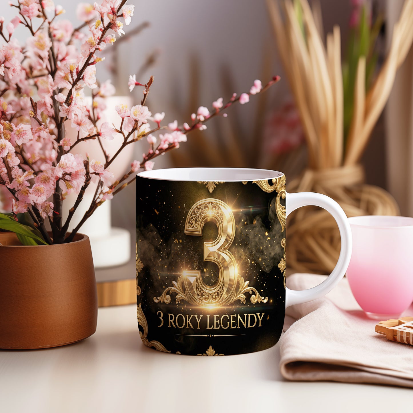 Narozeninový hrnek 3 roky – 3 ROKY LEGENDY
