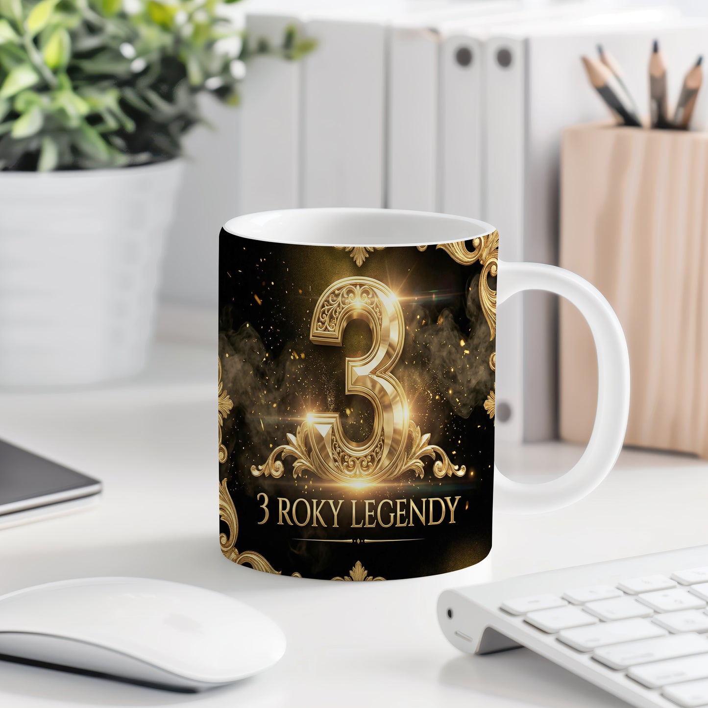 Narozeninový hrnek 3 roky – 3 ROKY LEGENDY