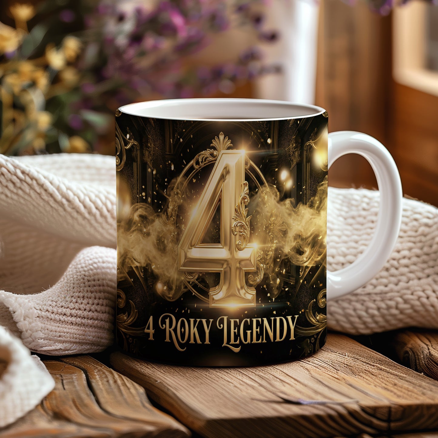 Narozeninový hrnek 4 roky – 4 ROKY LEGENDY
