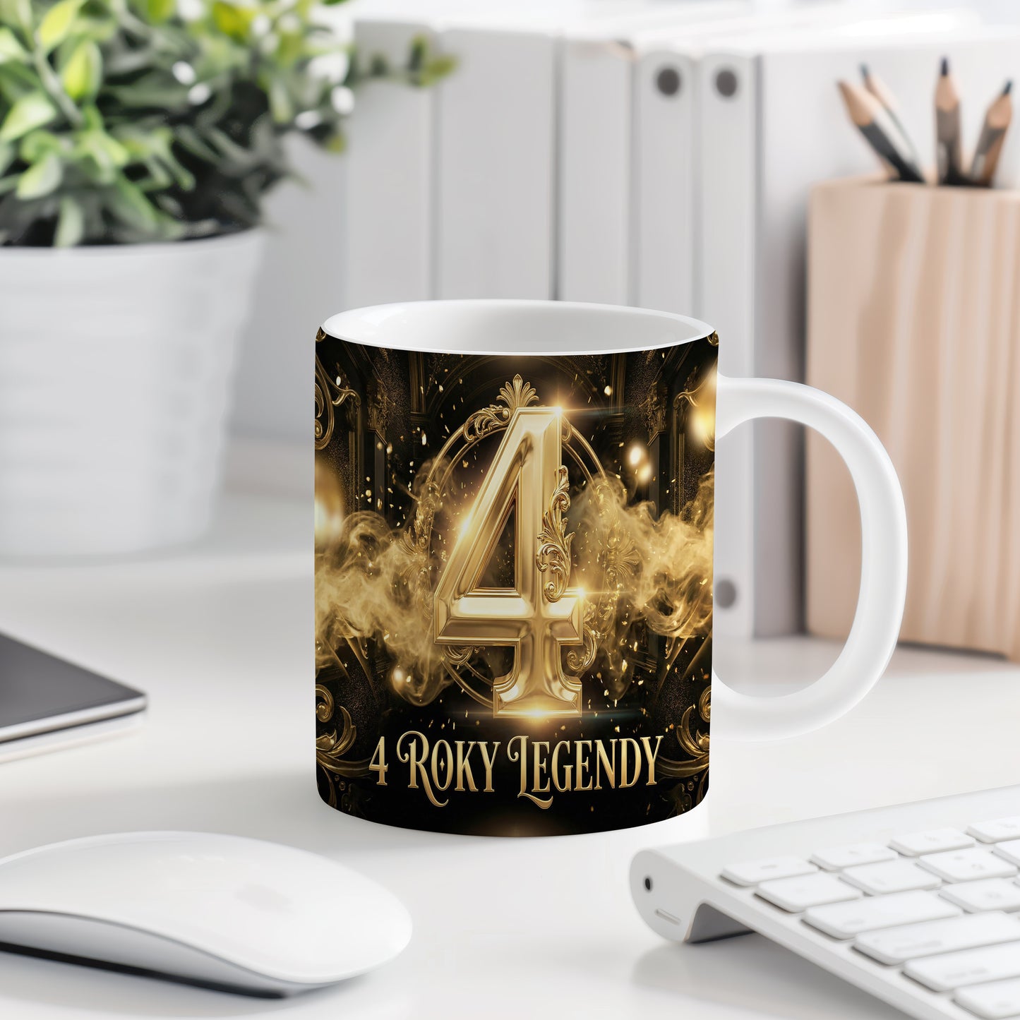 Narozeninový hrnek 4 roky – 4 ROKY LEGENDY