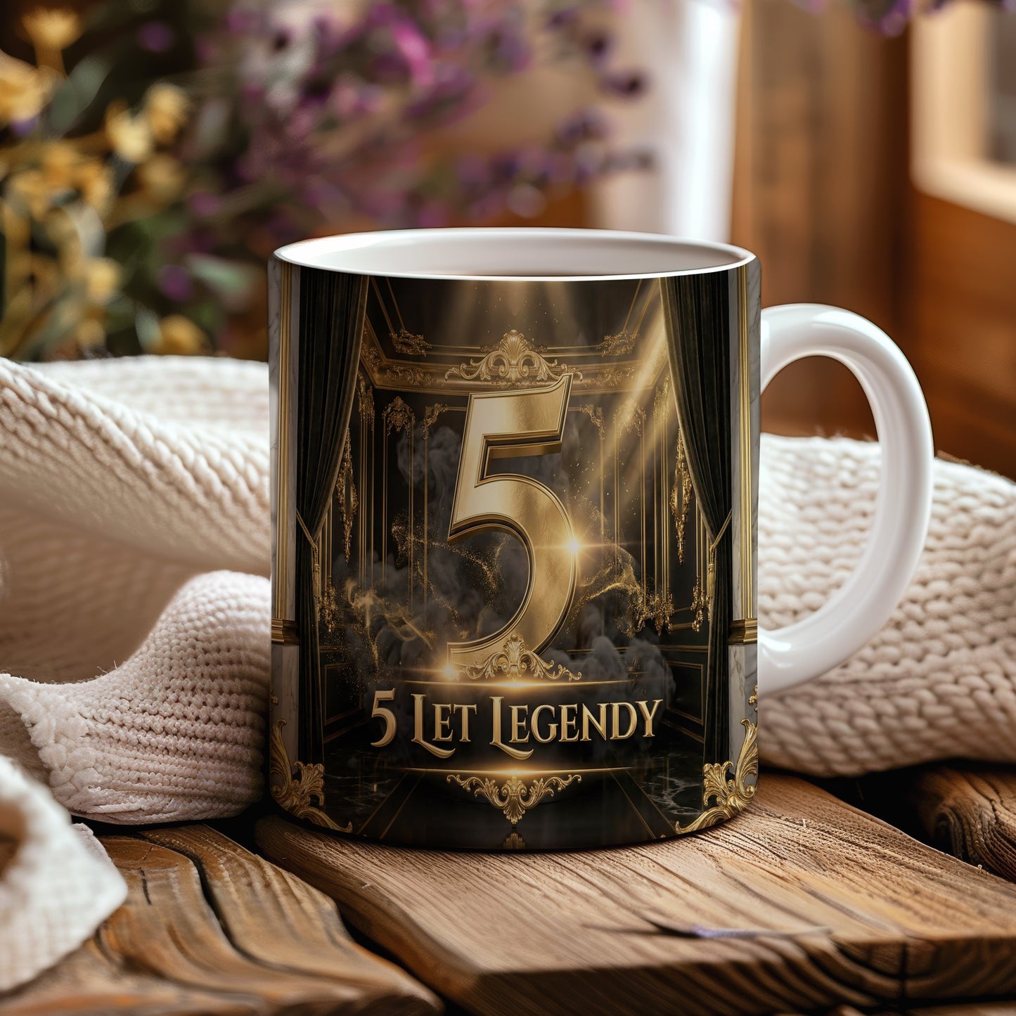 Narozeninový hrnek 5 let – 5 LET LEGENDY