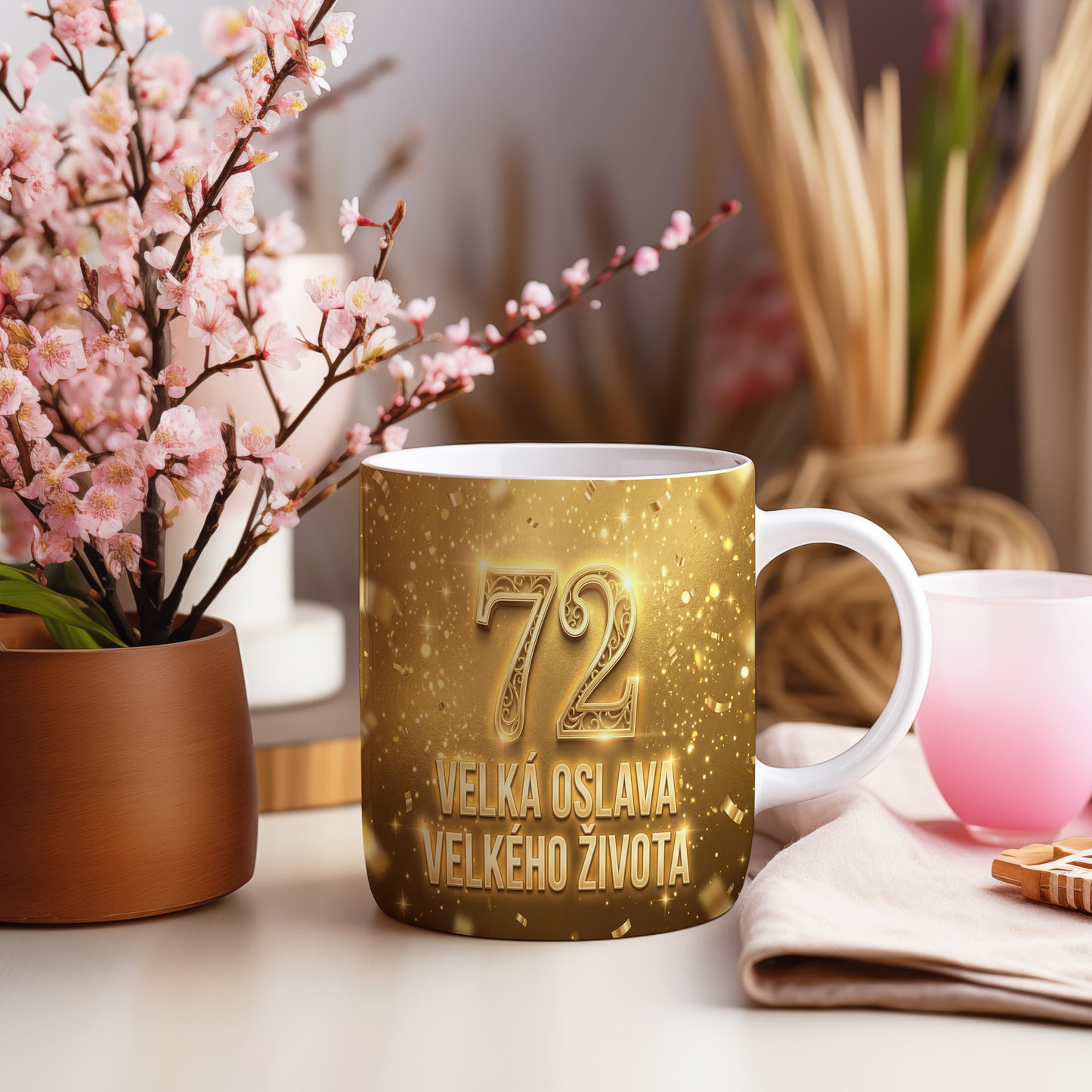 Narozeninový hrnek 72 let – VELKÁ OSLAVA VELKÉHO ŽIVOTA