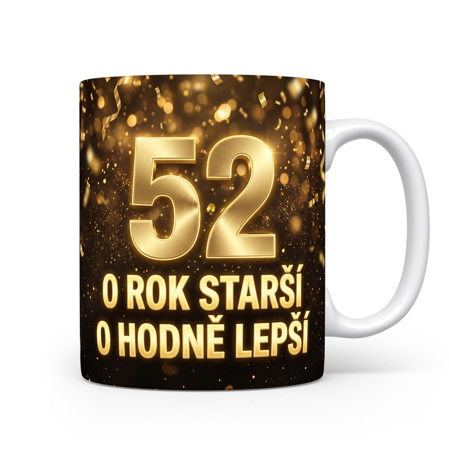 Narozeninový hrnek s číslem 52