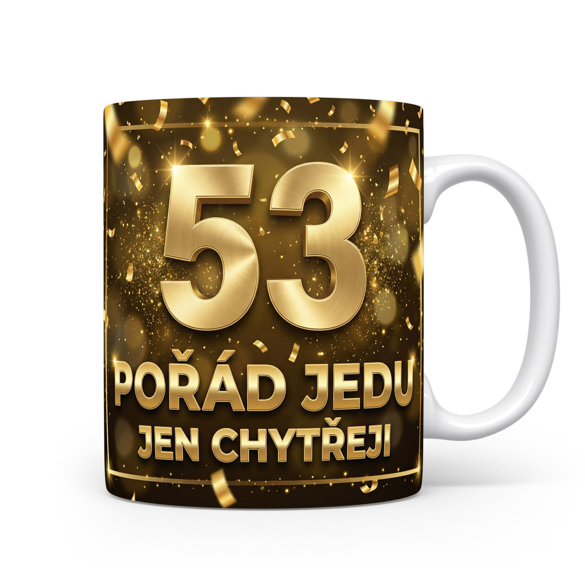 Narozeninový hrnek s číslem 53