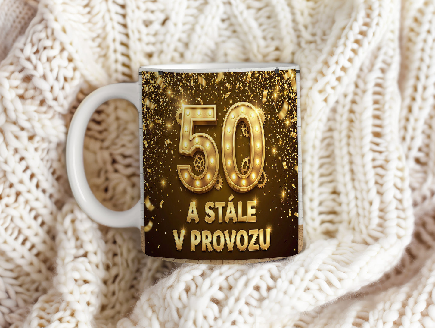 Narozeninový hrnek 50 let – A STÁLE V PROVOZU