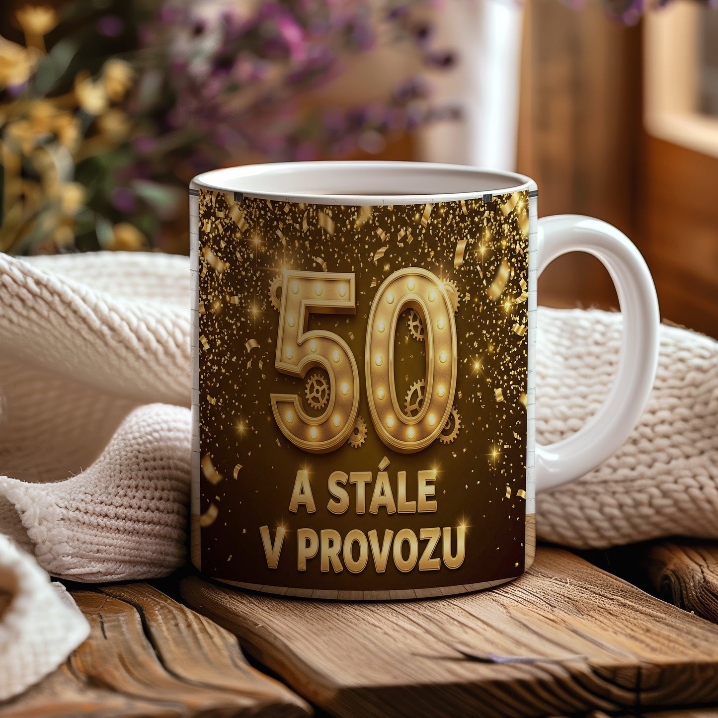Narozeninový hrnek 50 let – A STÁLE V PROVOZU
