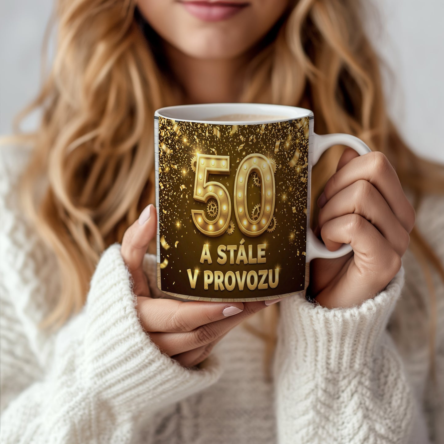 Narozeninový hrnek 50 let – A STÁLE V PROVOZU