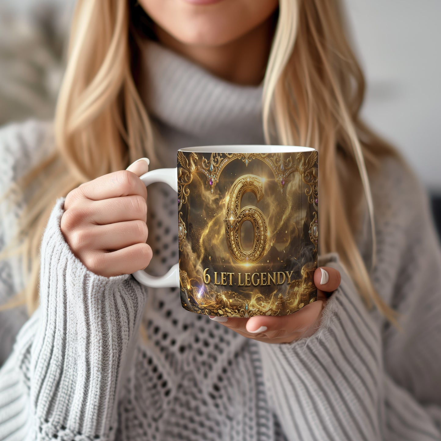 Narozeninový hrnek 6 let – 6 LET LEGENDY