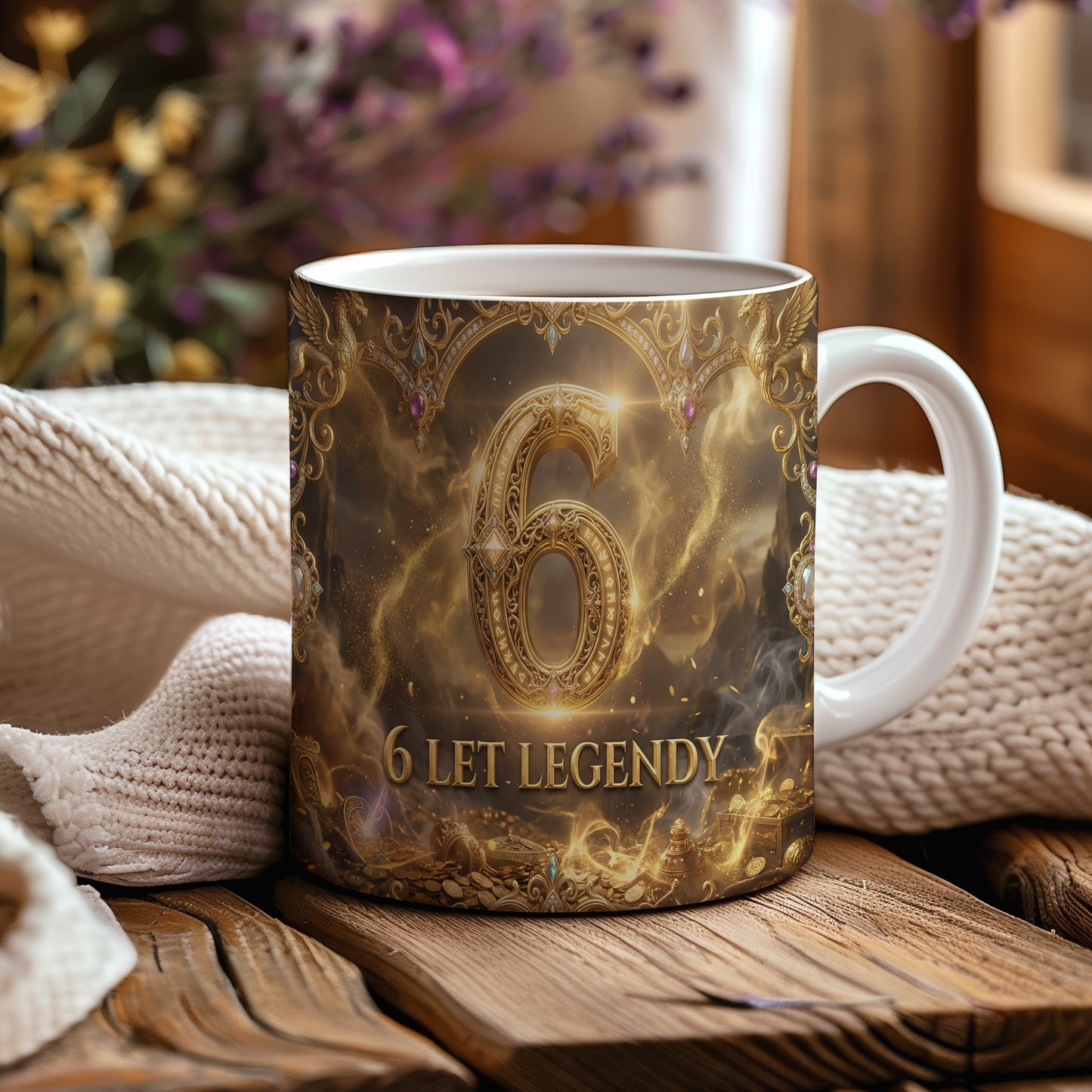 Narozeninový hrnek 6 let – 6 LET LEGENDY