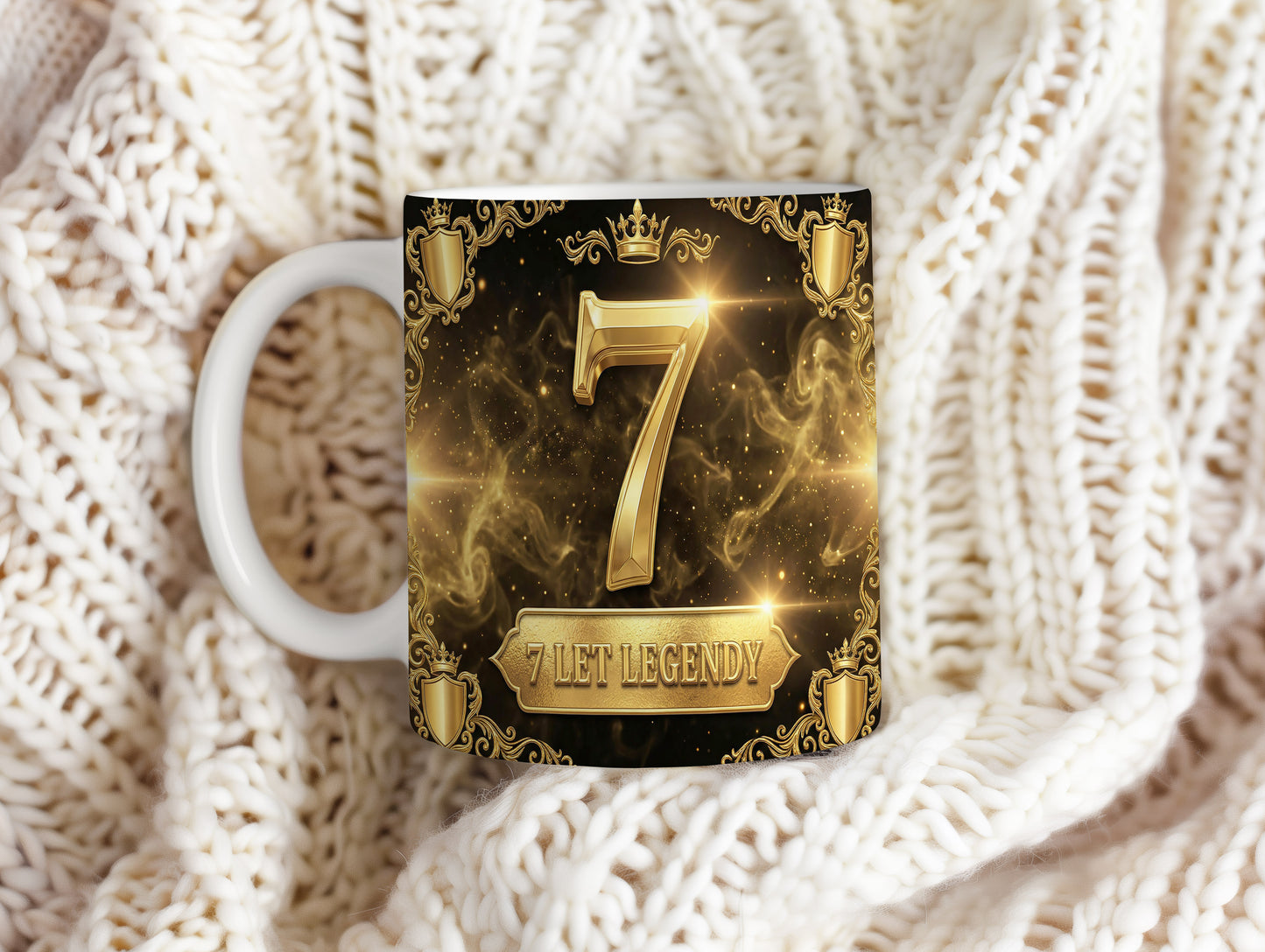 Narozeninový hrnek 7 let – 7 LET LEGENDY
