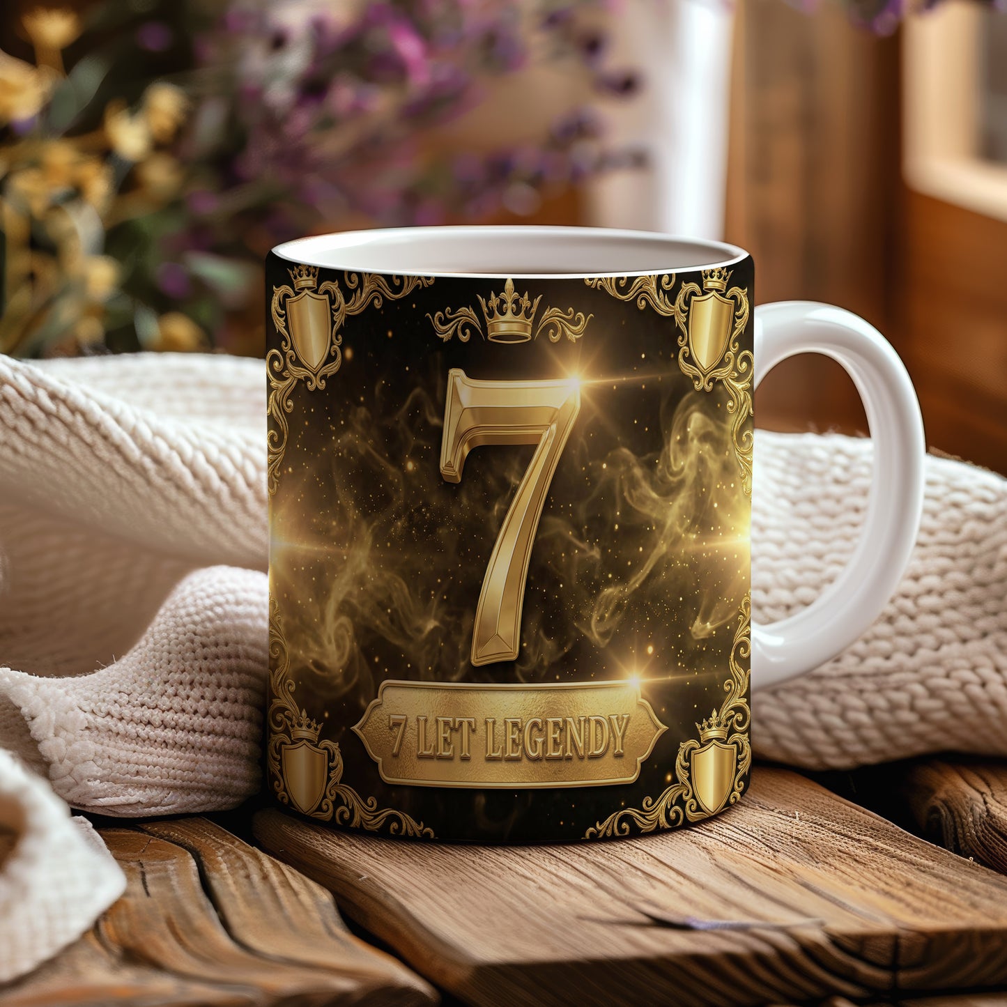 Narozeninový hrnek 7 let – 7 LET LEGENDY