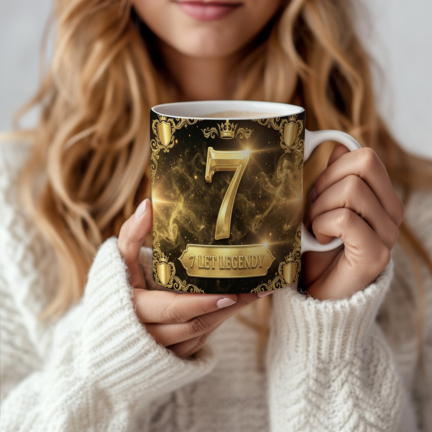 Narozeninový hrnek 7 let – 7 LET LEGENDY