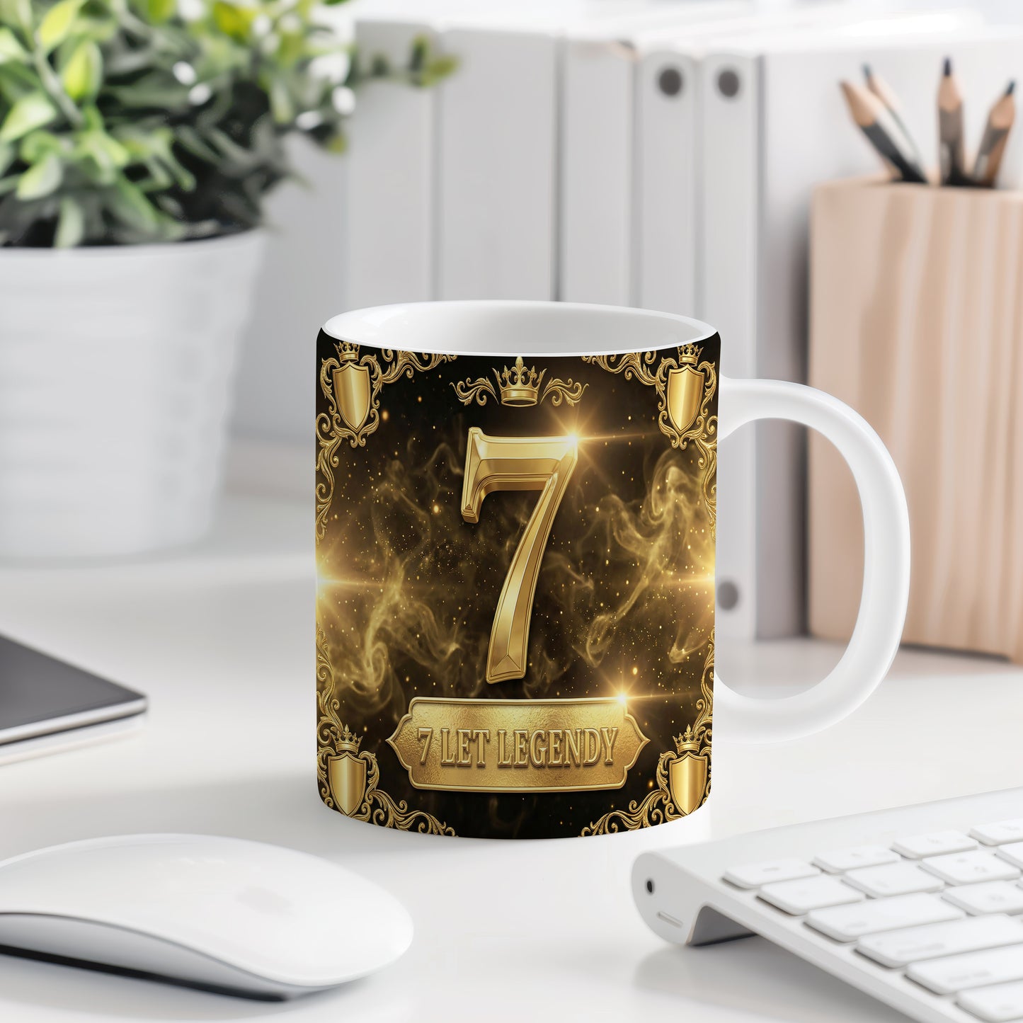 Narozeninový hrnek 7 let – 7 LET LEGENDY