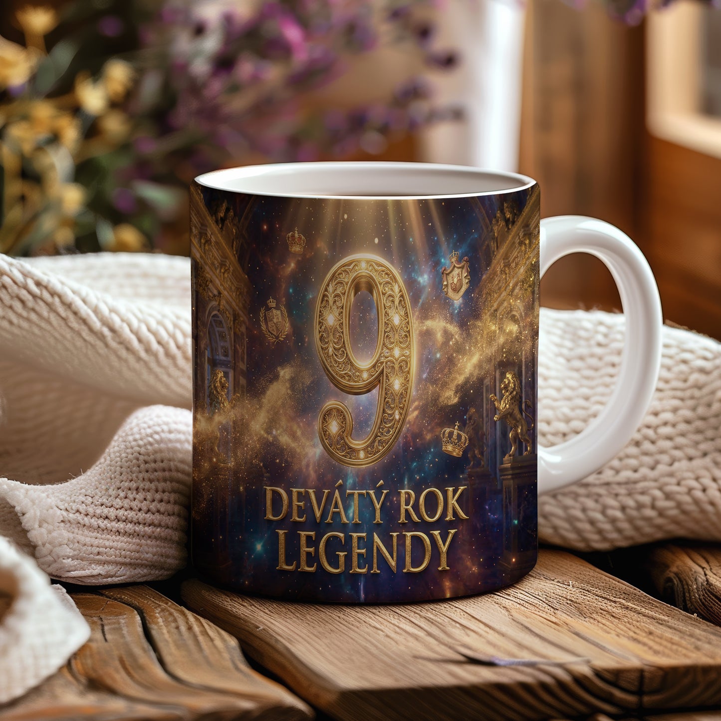 Narozeninový hrnek 9 let – DEVÁTÝ ROK LEGENDY