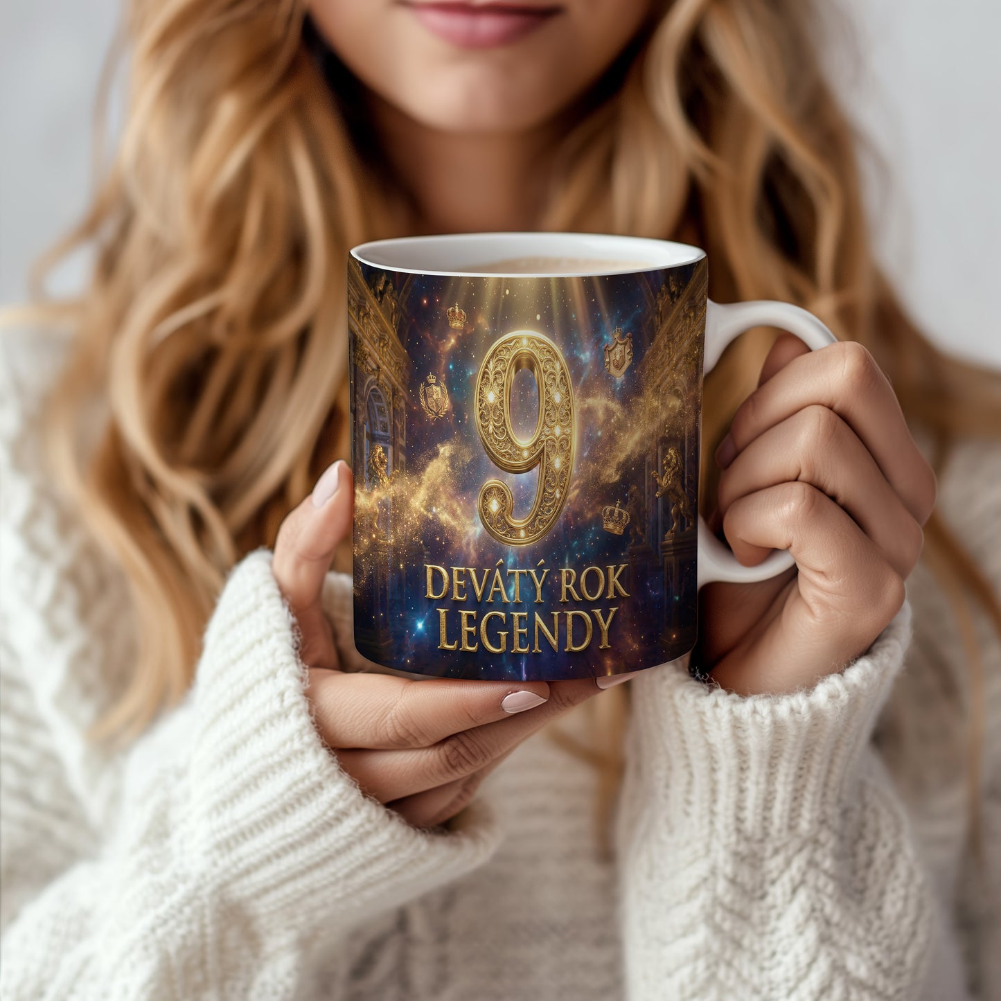 Narozeninový hrnek 9 let – DEVÁTÝ ROK LEGENDY