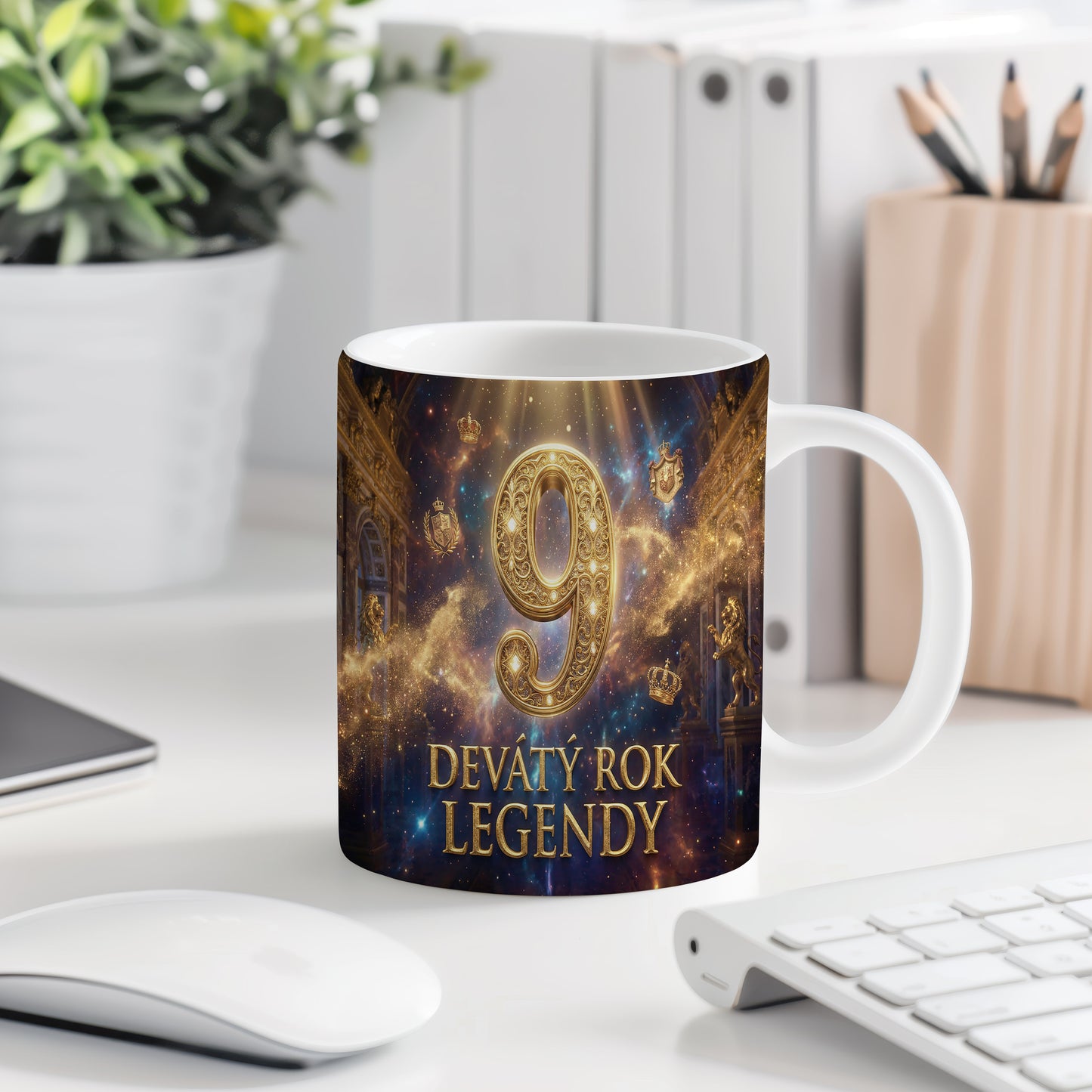 Narozeninový hrnek 9 let – DEVÁTÝ ROK LEGENDY