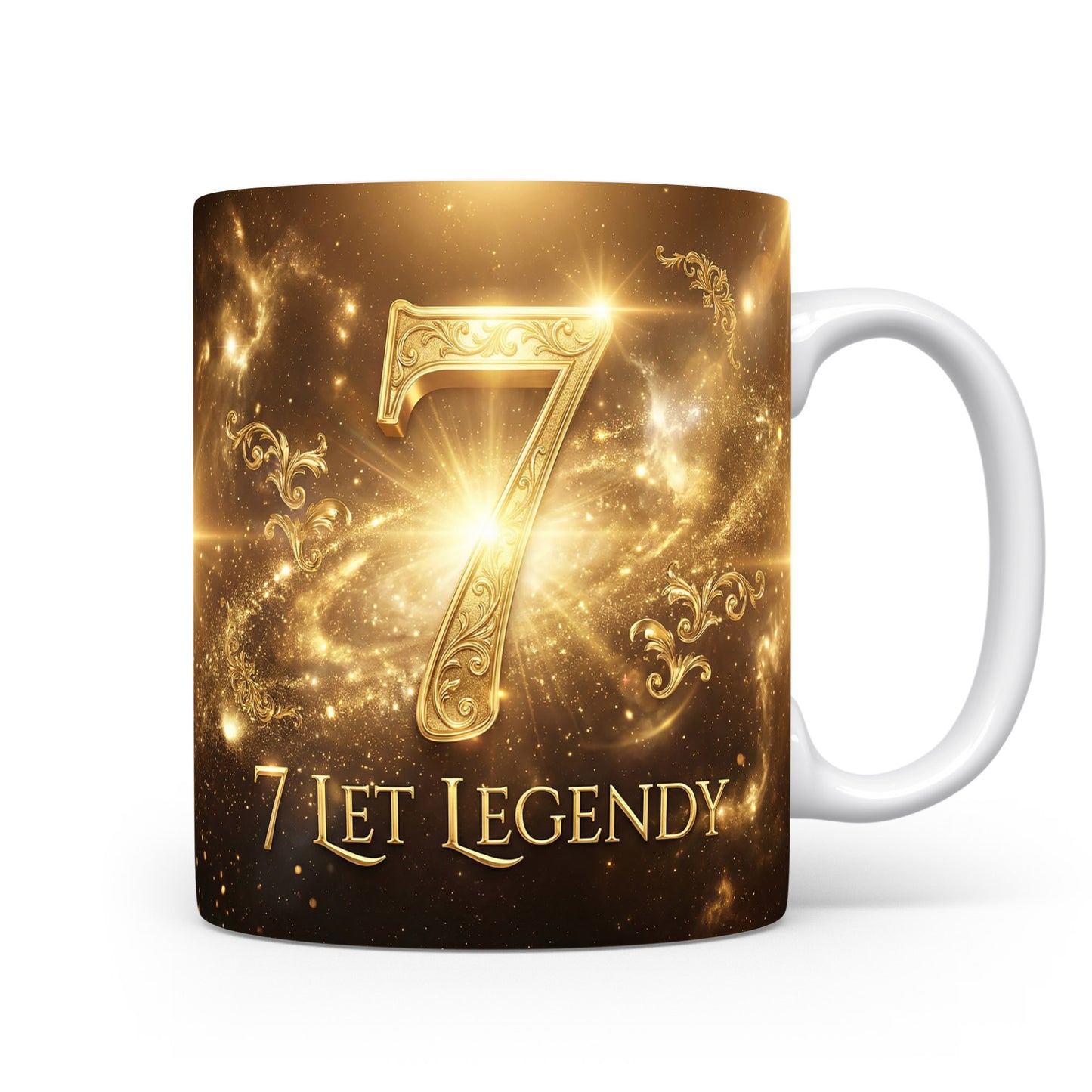 Hrnček s nápisem 7 let legendy