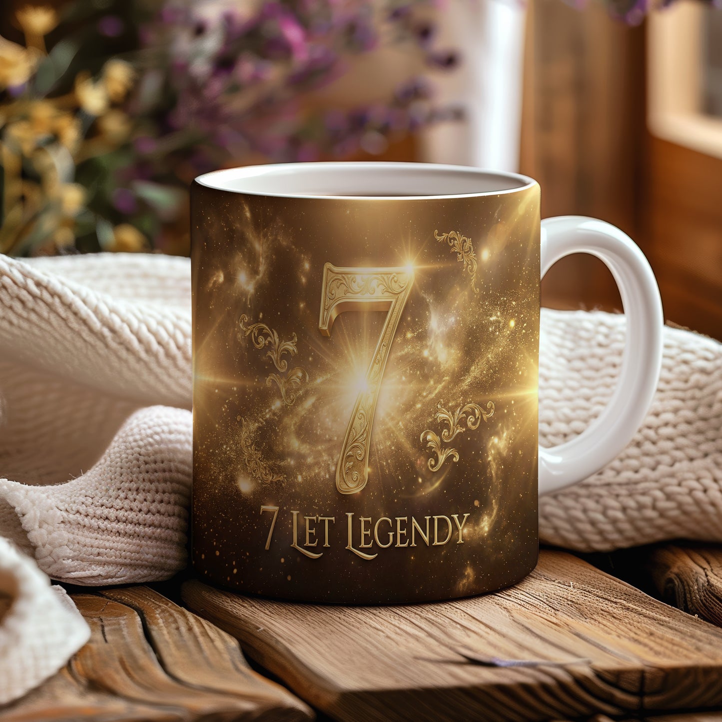Narozeninový hrnek 7 let – 7 LET LEGENDY