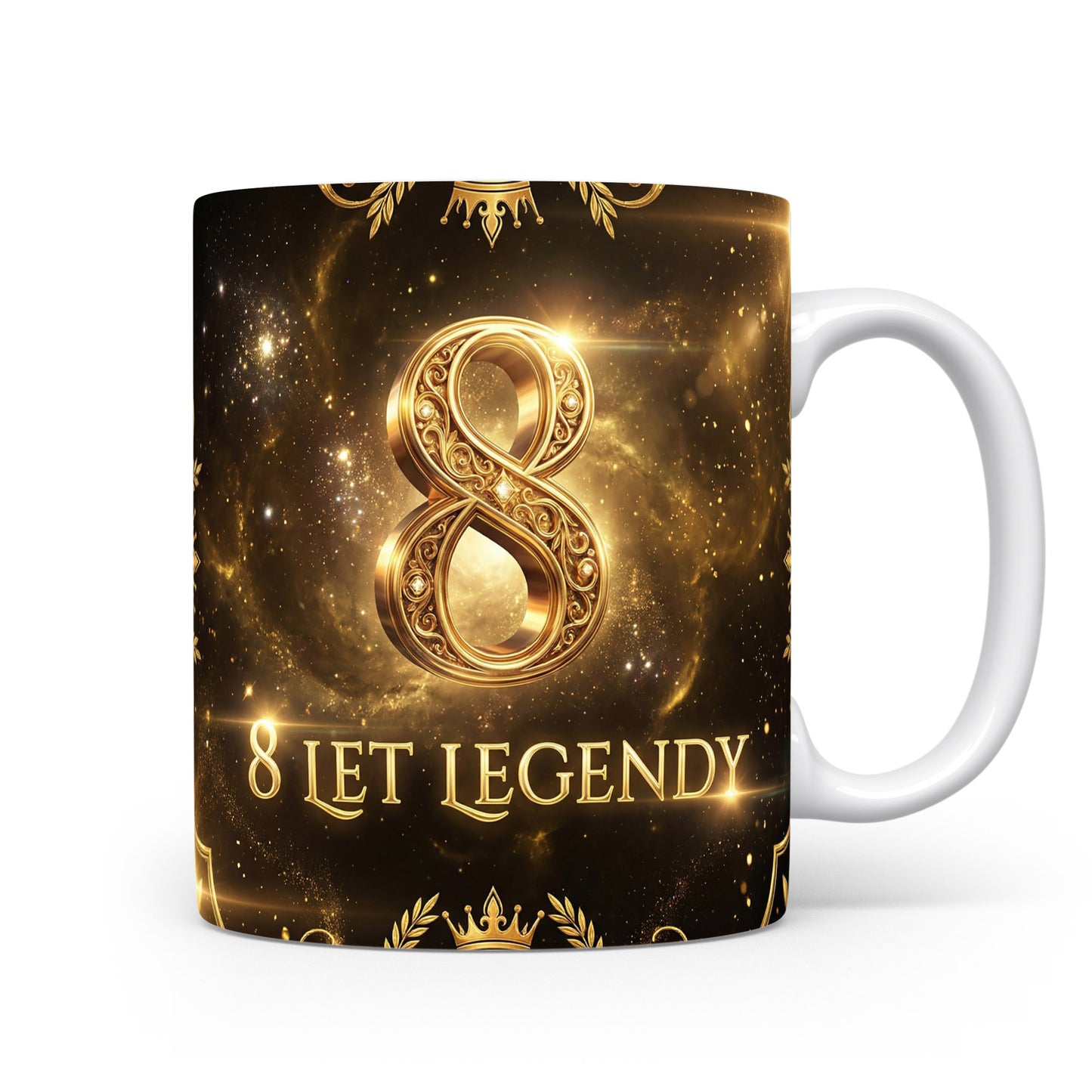 Hrnček s nápisem 8 let legendy