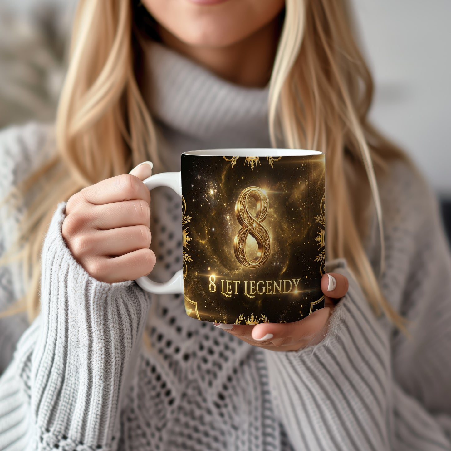 Narozeninový hrnek 8 let – 8 LET LEGENDY
