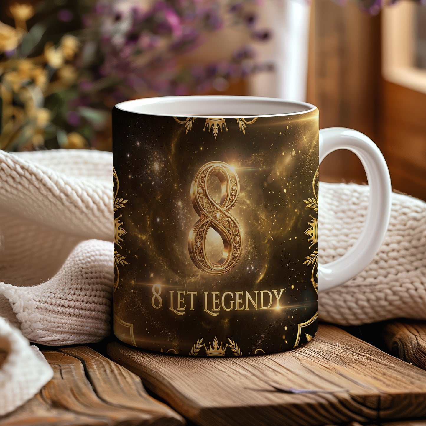 Narozeninový hrnek 8 let – 8 LET LEGENDY