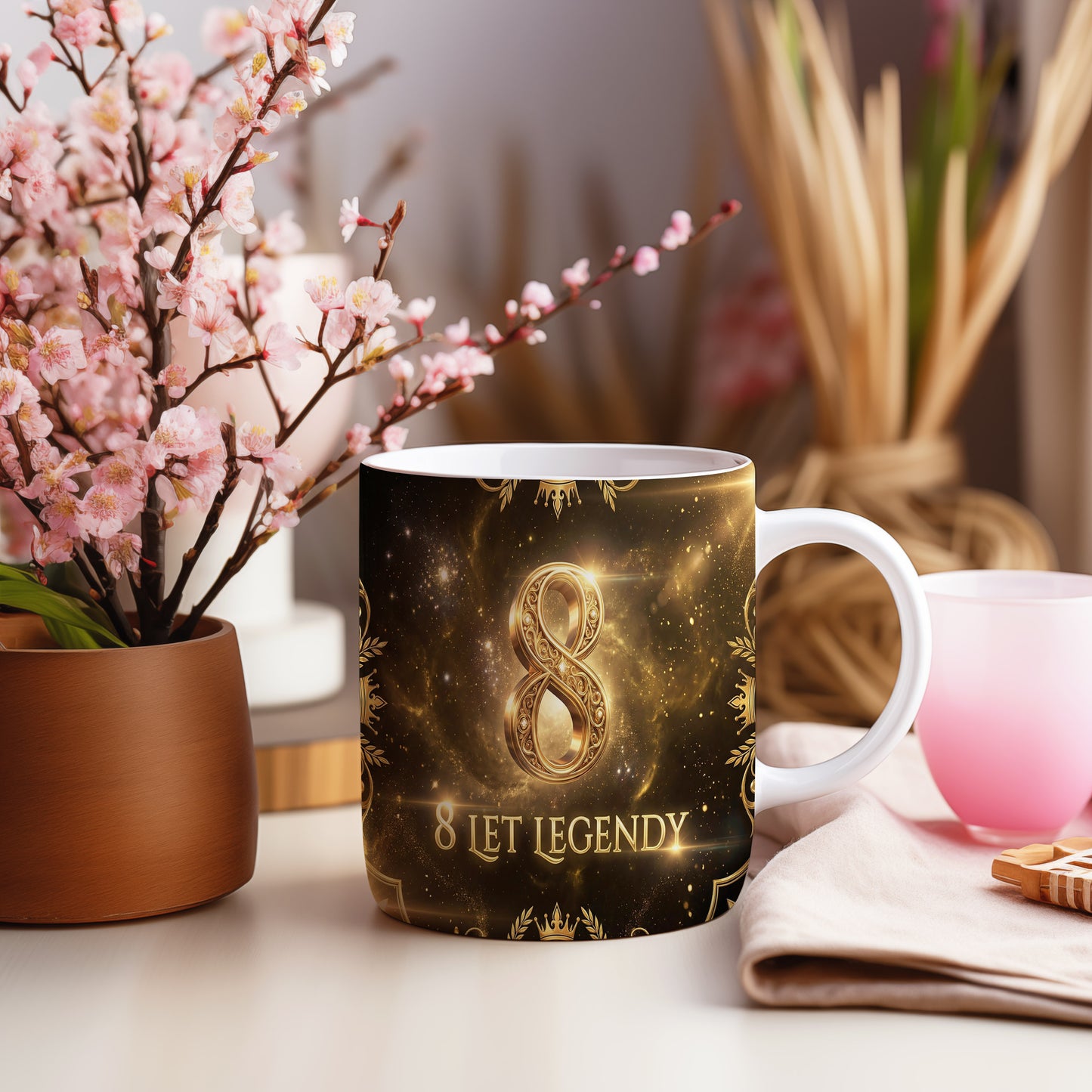 Narozeninový hrnek 8 let – 8 LET LEGENDY
