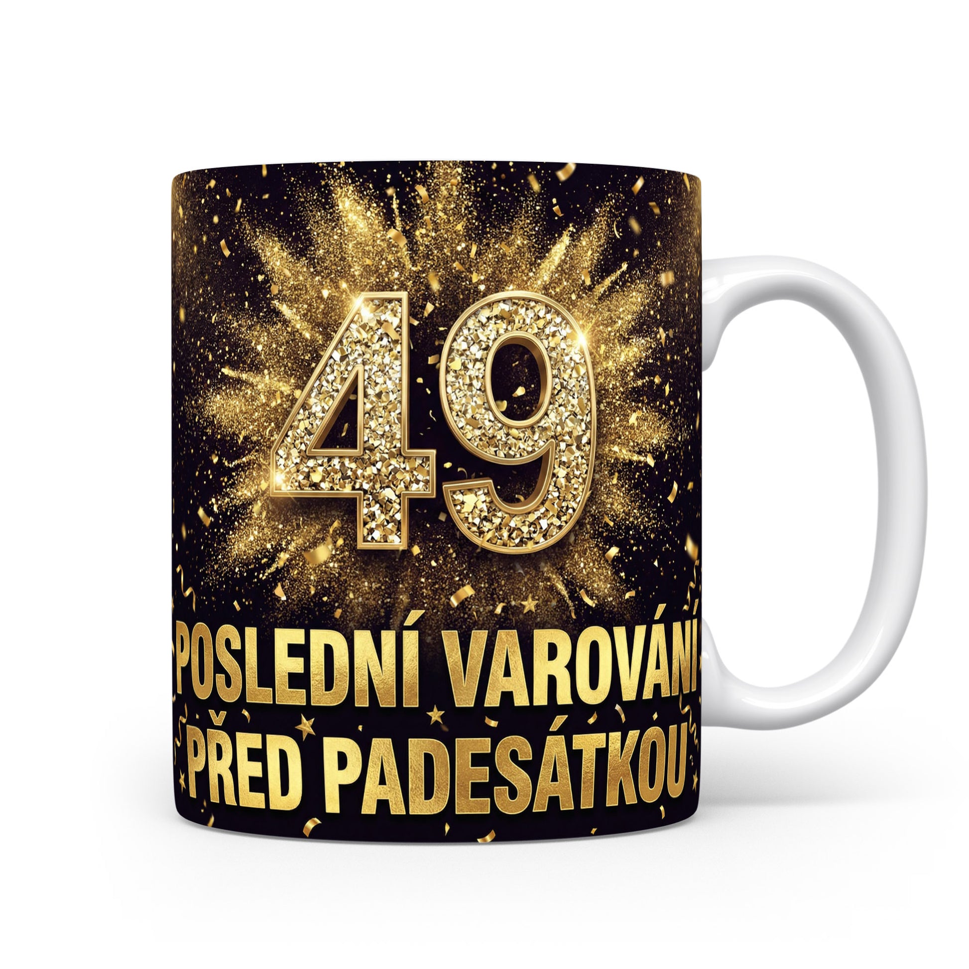 Narozeninový hrnek s číslem 49