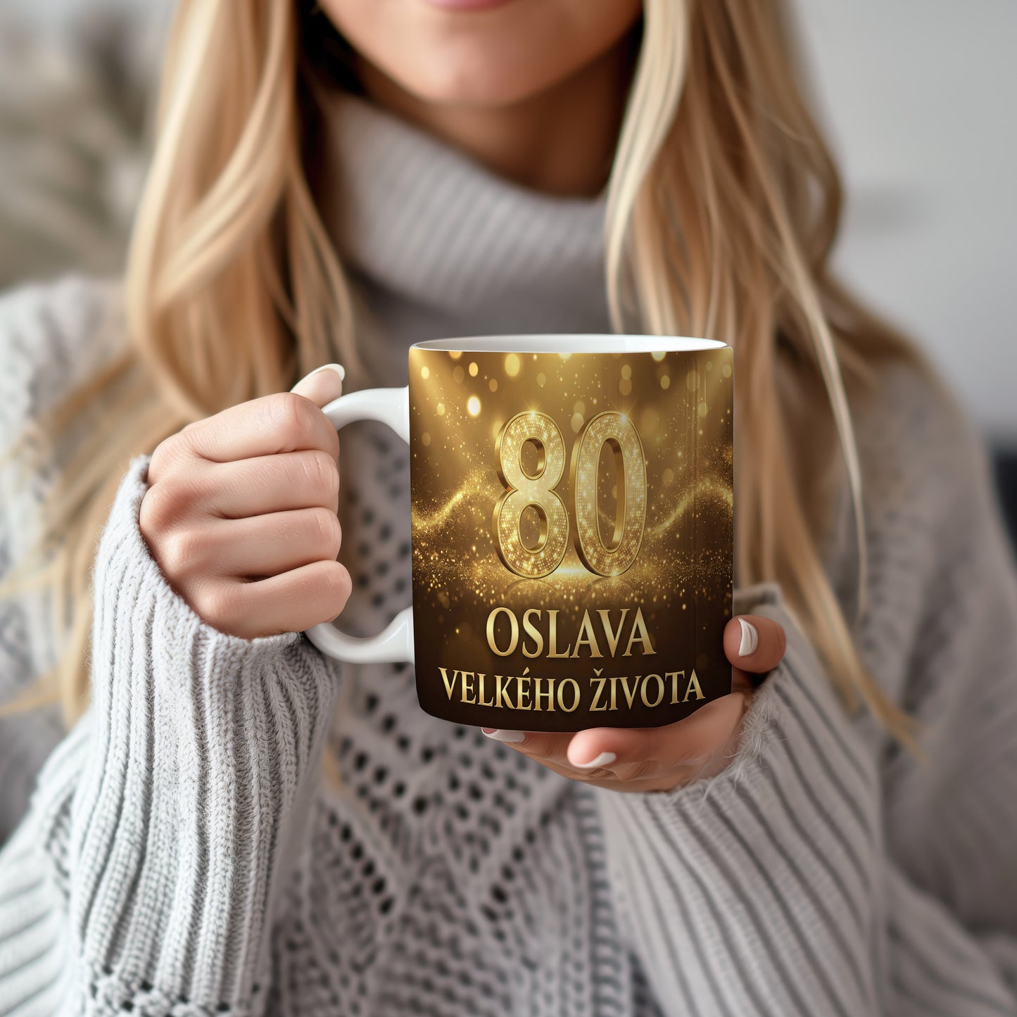 Narozeninový hrnek 80 let – OSLAVA VELKÉHO ŽIVOTA