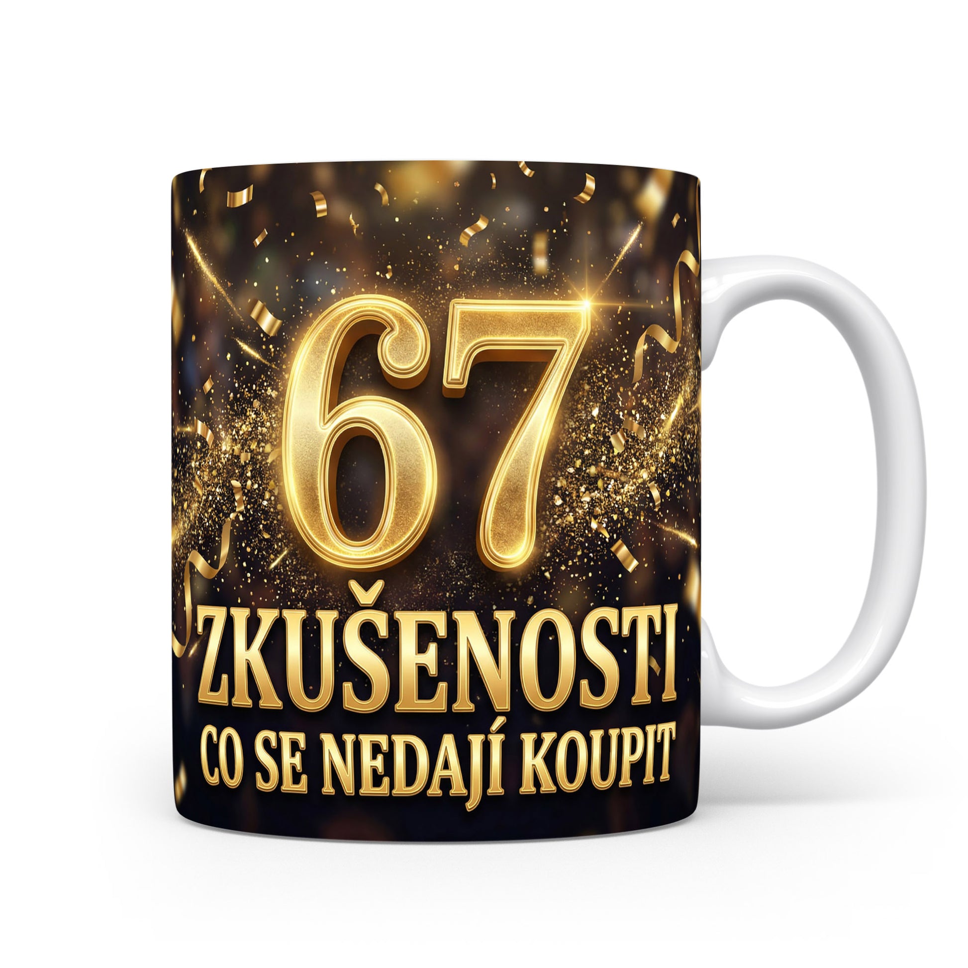Narozeninový hrnek 67 let