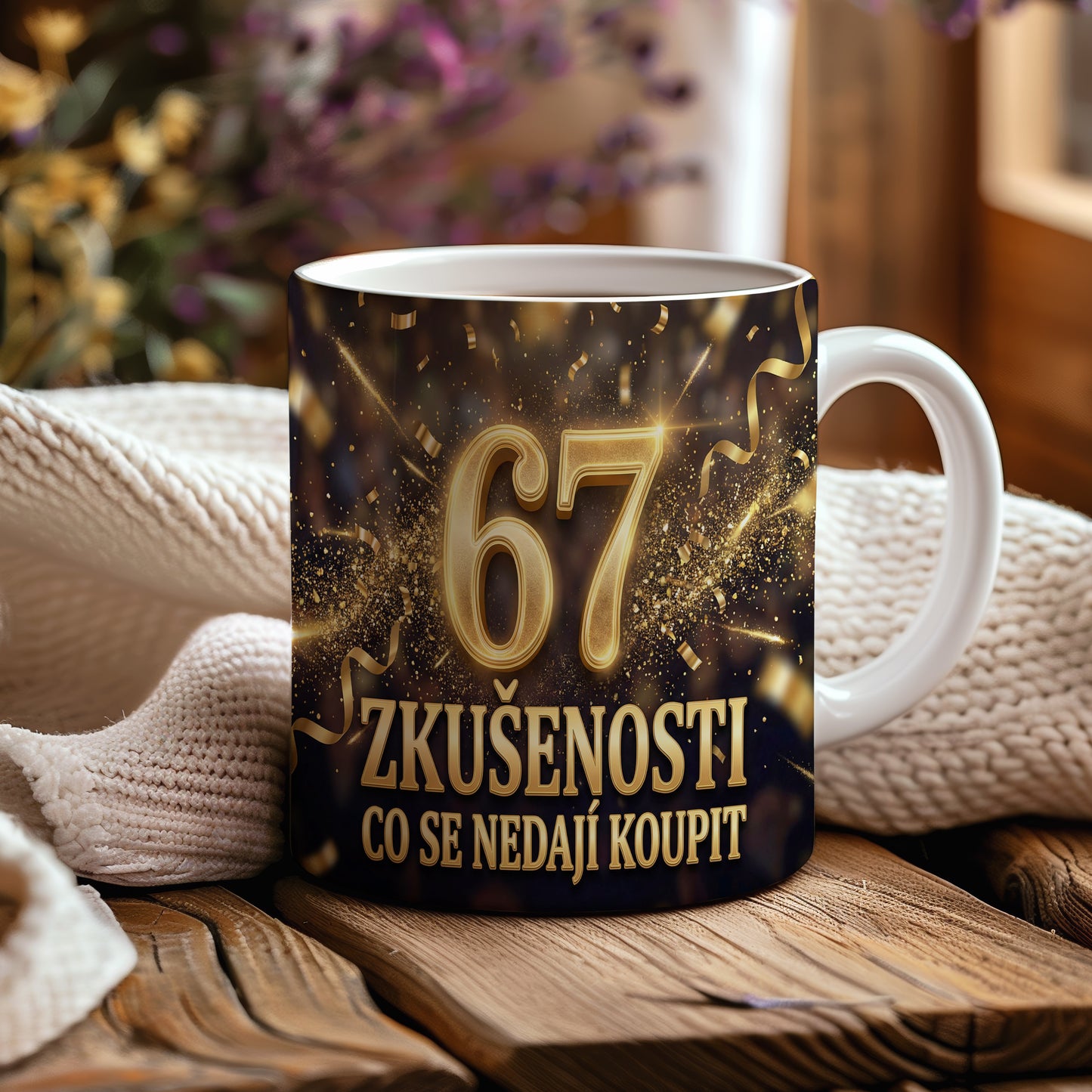 Narozeninový hrnek 67 let – ZKUŠENOSTI CO SE NEDAJÍ KOUPIT
