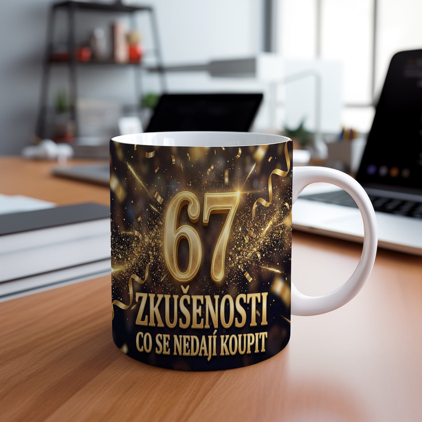 Narozeninový hrnek 67 let – ZKUŠENOSTI CO SE NEDAJÍ KOUPIT