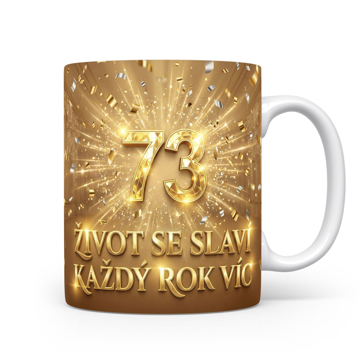 Narozeninový hrnek 73 let