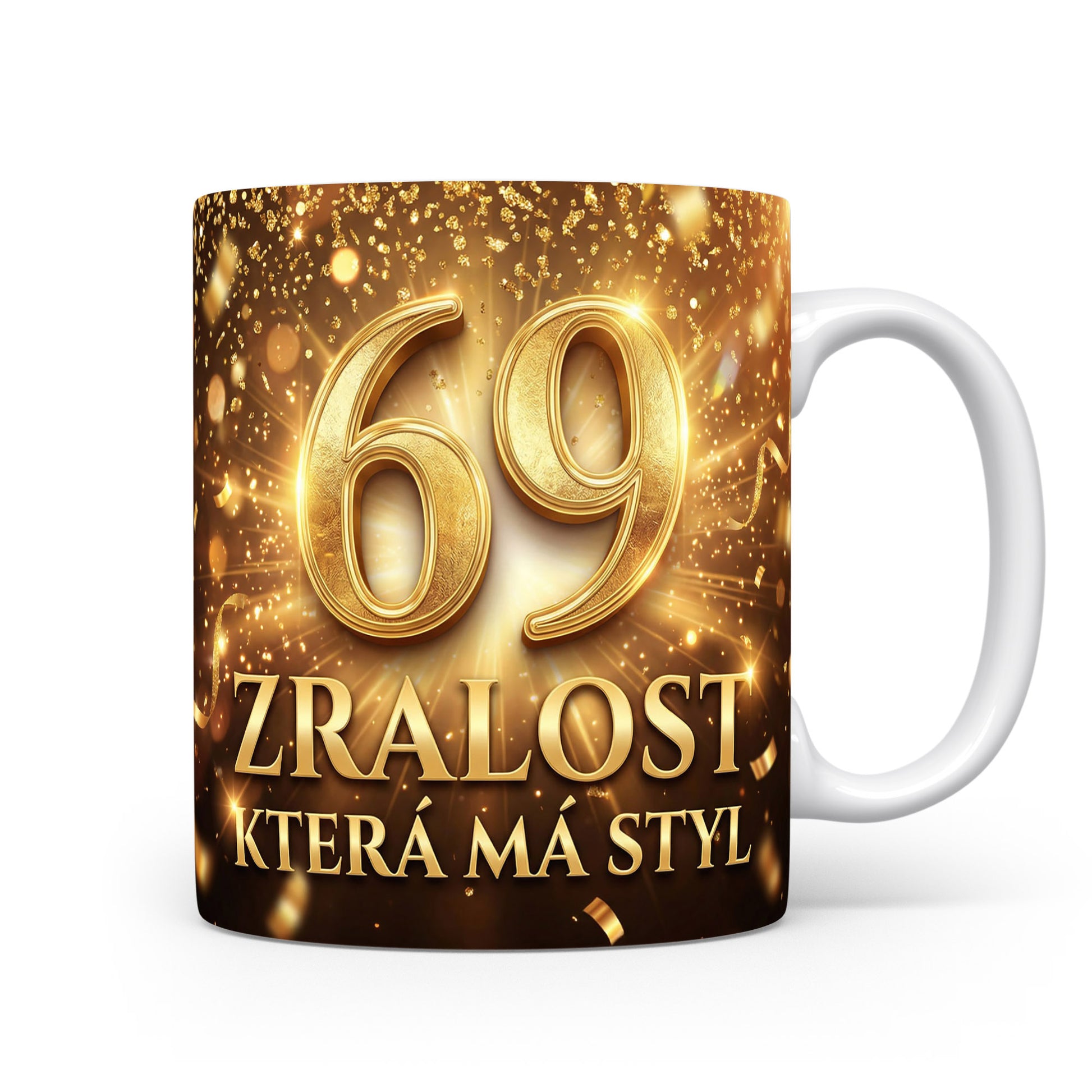 Narozeninový hrnek s číslem 69