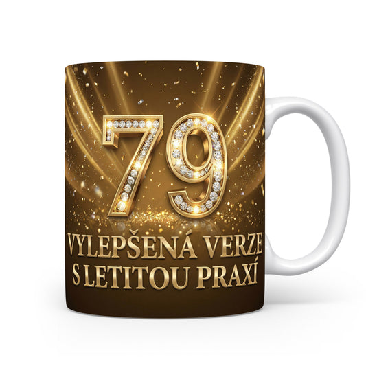 Narozeninový hrnek s číslem 79
